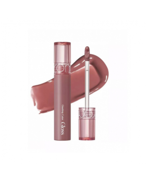 Блиск для губ у нюдово-ліловому відтінку Rom&nd Glasting Color Gloss #05 Dim Mauve
