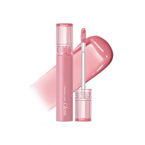 Блиск для губ у рожево-нюдовому відтінку Rom&nd Glasting Color Gloss #01 Peony Ballet