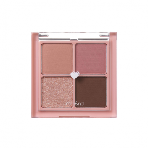 Тіні в холодних рожевих відтінках Rom&nd Better Than Eyes #02 Dry Rose
