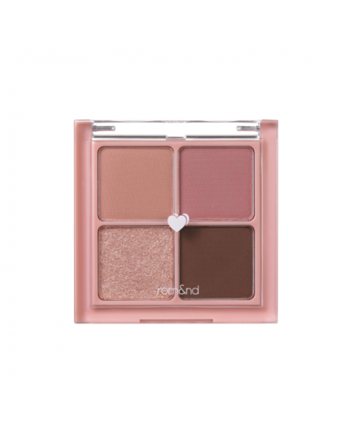 Тіні в холодних рожевих відтінках Rom&nd Better Than Eyes #02 Dry Rose