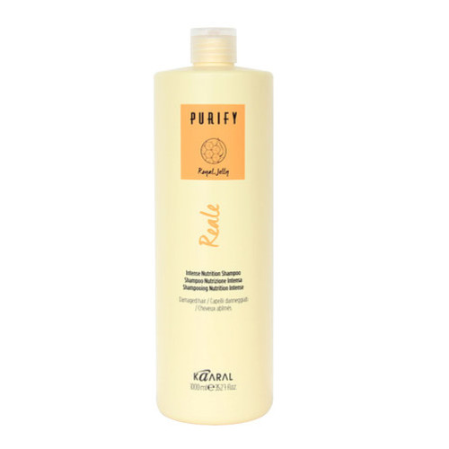 Шампунь відновлюючий для пошкодженого волосся Kaaral Purify Reale Intense Nutrition Shampoo 1000 мл.