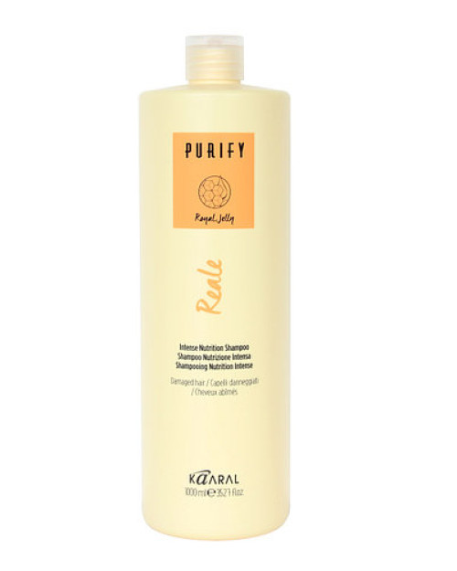 Шампунь відновлюючий для пошкодженого волосся Kaaral Purify Reale Intense Nutrition Shampoo 1000 мл.