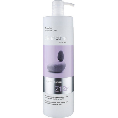 Шампунь проти випадіння волосся Erayba Zen Active Revital Z12r Preventive Shampoo 1000 мл.