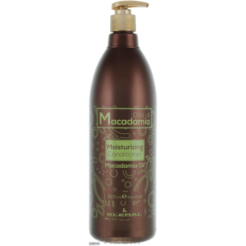 Зволожуючий кондиціонер з маслом макадамії Kleral System Olio Di Macadamia Moisturizing Conditioner 1000 мл.
