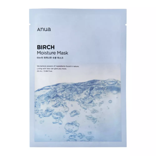 Зволожуюча тканинна маска для обличчя з березовим соком ANUA BIRCH MOISTURE SHEET MASK 25 мл