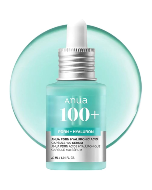 Cироватка для сяяння шкіри з полінуклеотидами ANUA PDRN HYALURONIC ACID CAPSULE 100 SERUM 30 ml