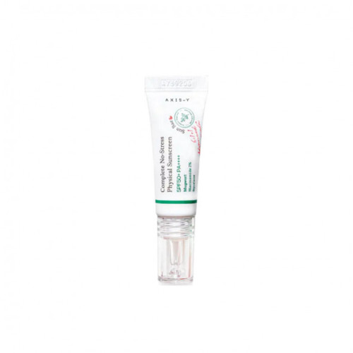 Мінеральний санскрін AXIS-Y Complete No-Stress Physical Sunscreen SPF50+ PA++++ 10 мл