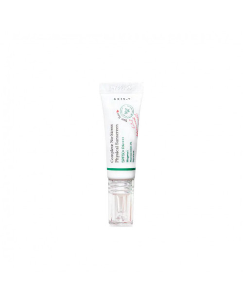 Мінеральний санскрін AXIS-Y Complete No-Stress Physical Sunscreen SPF50+ PA++++ 10 мл