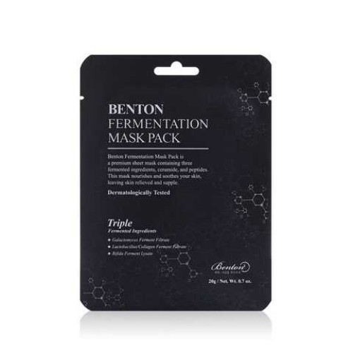 Маска с ферментированными компонентами и пептидами Benton Fermentation Mask Pack 20 мл