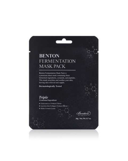 Маска с ферментированными компонентами и пептидами Benton Fermentation Mask Pack 20 мл