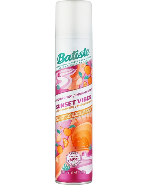 Сухий шампунь Batiste Sunset Vibes Dry Shampoo 200 мл