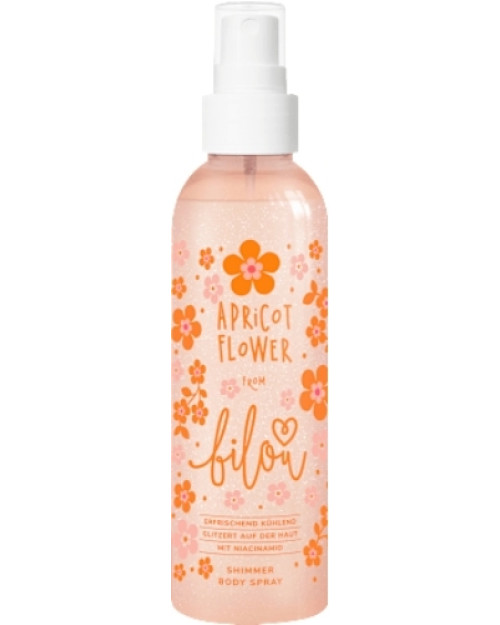Спрей для тіла з шиммером Bilou Apricot Flower 150 мл
