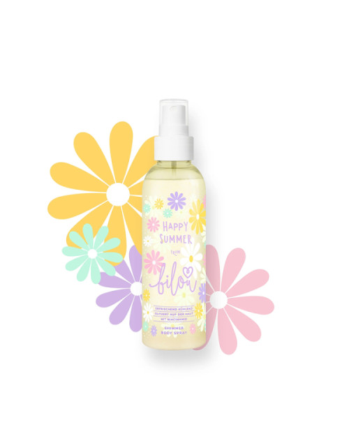 Спрей для тіла з шиммером Bilou Happy Summer 150 мл