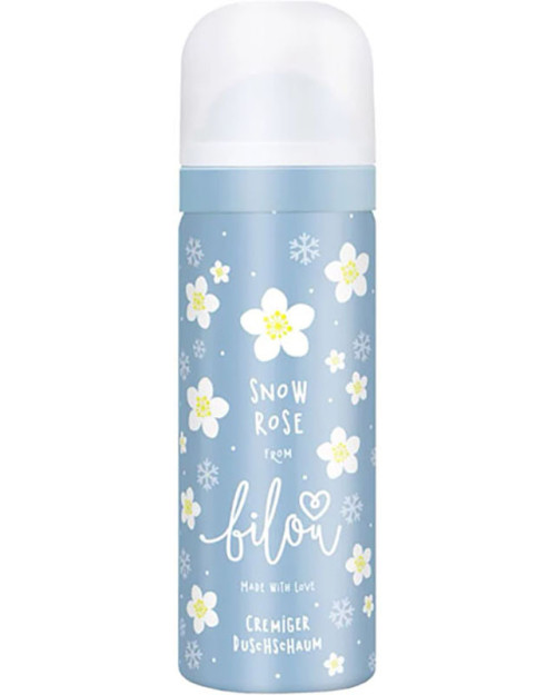 Пінка для душу Міні Snow Rose Bilou, 50 мл