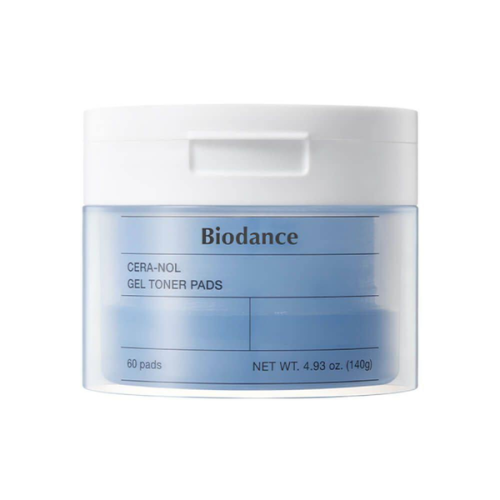 Зволожувальні заспокійливі гелеві педи для обличчя BIODANCE Cera-nol Gel Toner Pads 60Pads