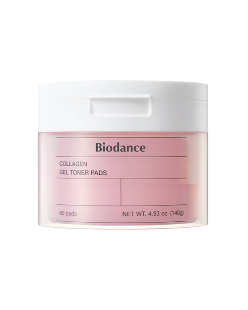 Зміцнювальні колагенові педи для обличчя BIODANCE Collagen Gel Toner Pads 60Pads