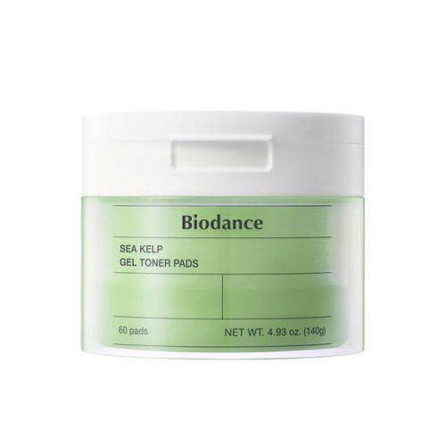 Заспокійливі зволожуючі гелеві пади з морськими екстрактами BIODANCE Sea Kelp Gel Toner Pad 60 шт