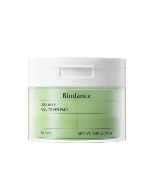 Заспокійливі зволожуючі гелеві пади з морськими екстрактами BIODANCE Sea Kelp Gel Toner Pad 60 шт