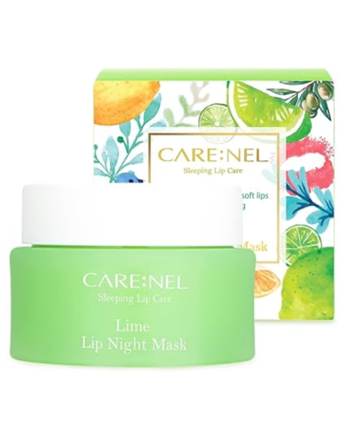 Зволожуюча нічна маска з ароматом лайму CARENEL LIME LIP NIGHT MASK 23 g