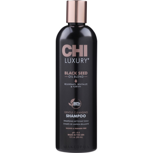 Ніжний очищувальний шампунь з олією чорного кмину CHI Luxury Black Seed Oil Gentle Cleansing Shampoo 