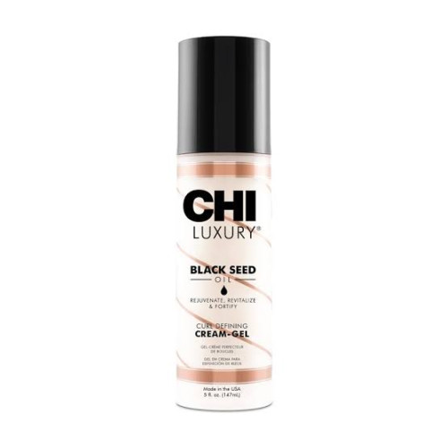 Незмивний крем для кучерявого волосся Chi Luxury Black Seed Oil Curl Defining Cream-Gel   148ml.