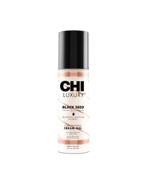 Незмивний крем для кучерявого волосся Chi Luxury Black Seed Oil Curl Defining Cream-Gel   148ml.
