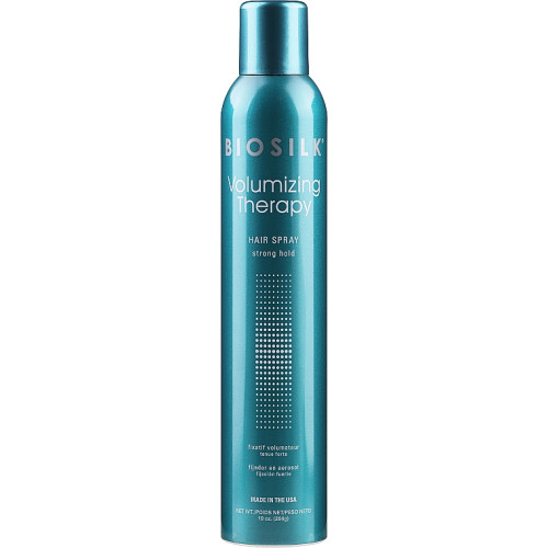 Лак для волосся сильної фіксації BioSilk Volumizing Therapy Hairspray Strong Hold 284g