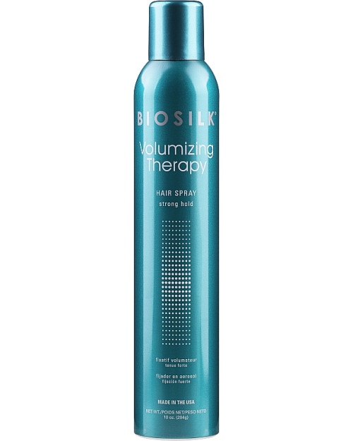 Лак для волосся сильної фіксації BioSilk Volumizing Therapy Hairspray Strong Hold 284g