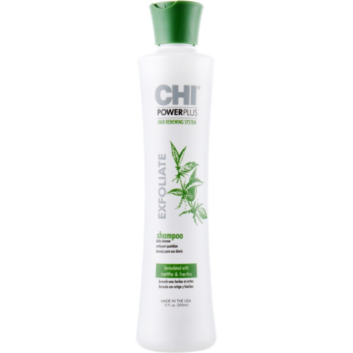 Стимулювальний шампунь-ексфоліант Chi Power Plus Shampoo 355 мл.
