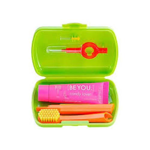 Дорожній набір для зубів, язика та ясен Magenta Curaprox Travel Set 