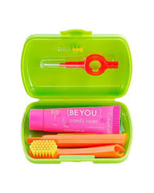 Дорожній набір для зубів, язика та ясен Magenta Curaprox Travel Set 