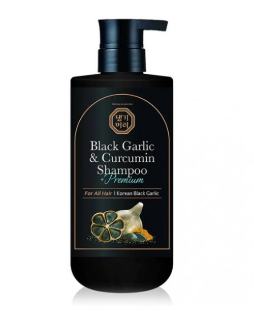 Відновлюючий шампунь для волосся з чорним часником Daeng Gi Meo Ri Black Garlic & Curcumin Shampoo 500 мл