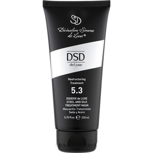 Відновлююча маска Divination Simone De Luxe Dixidox DeLuxe Steel and Silk Treatment Mask