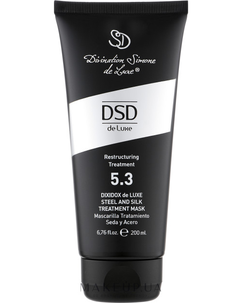 Відновлююча маска Divination Simone De Luxe Dixidox DeLuxe Steel and Silk Treatment Mask