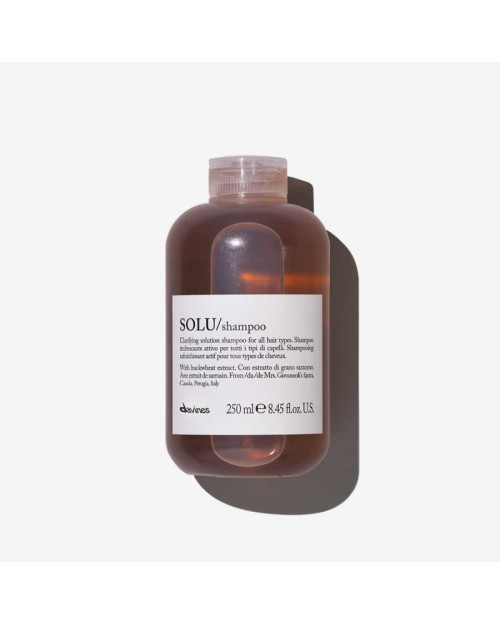 Освіжаючий шампунь для глибокого очищення SOLU shampoo Davines 250 мл