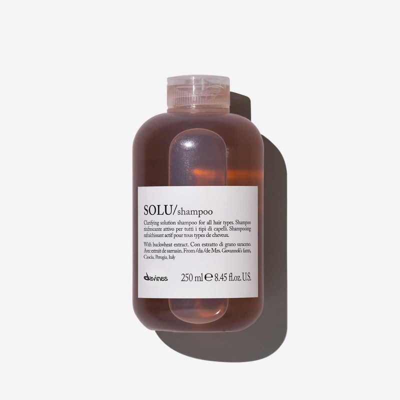 Освіжаючий шампунь для глибокого очищення SOLU shampoo Davines 250 мл