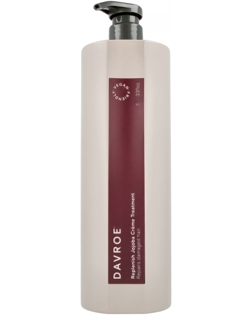 Відновлюючий крем для волосся з олією жожоба DAVROE Replenish Jojoba Creme Treatment 1000 мл