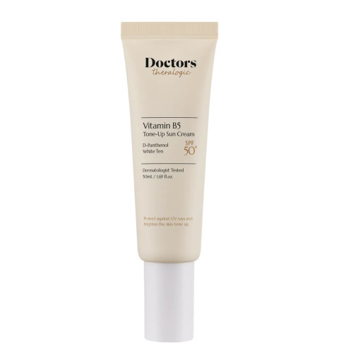 Сонцезахисний крем для обличчя з освітлюючим ефектом SPF 50+ Doctors Tone Up Sun Cream, 50 мл