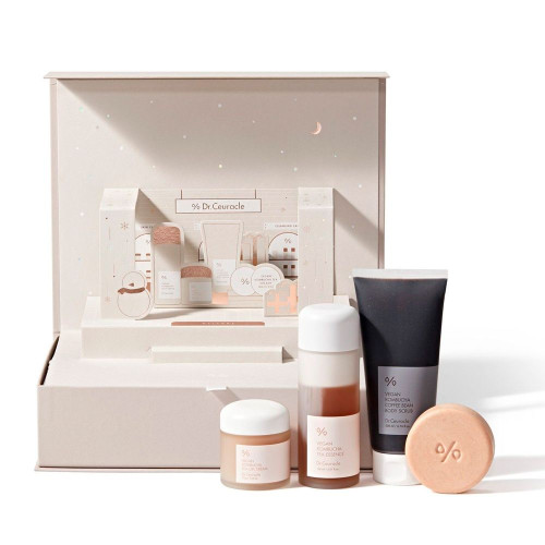 Лімітованний набір косметики Vegan Kombucha Holiday Set Dr.Ceuracle 4 в 1