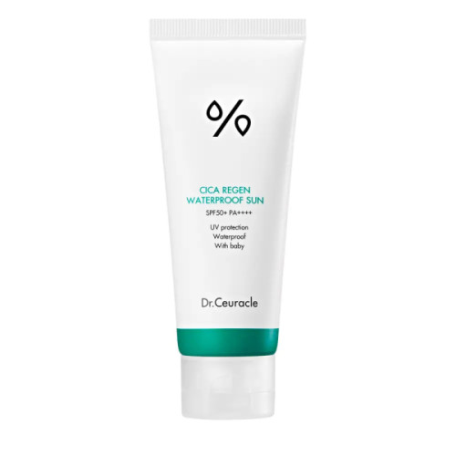Водостійкий сонцезахисний крем з центелою азіатською SPF50+ PA++++ Dr.Ceuracle Cica Regen Waterproof Sun SPF50+ PA++++ 100 мл