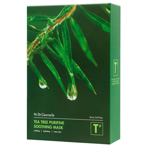 Заспокійлива маска з екстрактом чайного дерева Dr.Ceuracle Tea Tree Purifine Soothing Mask