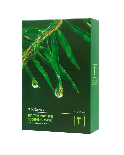 Заспокійлива маска з екстрактом чайного дерева Dr.Ceuracle Tea Tree Purifine Soothing Mask