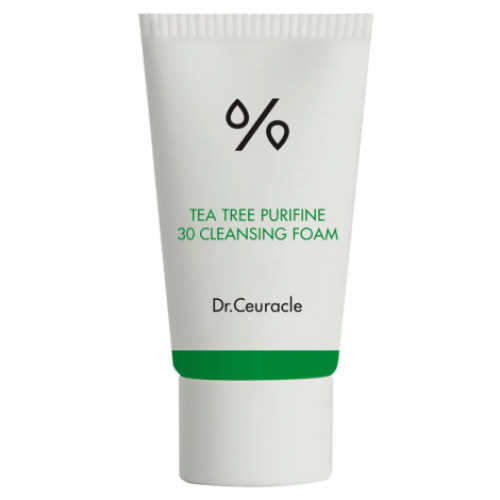 Гель-пінка для вмивання з екстрактом чайного дерева Dr.Ceuracle Tea Tree Purifine 30 Cleansing Foam 10 мл