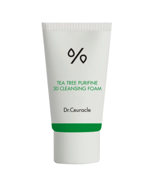 Гель-пінка для вмивання з екстрактом чайного дерева Dr.Ceuracle Tea Tree Purifine 30 Cleansing Foam 10 мл