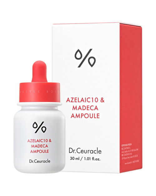 Сироватка з азелаїновою кислотою 10% та мадекасосидом Dr.Ceuracle Azelaic 10 & Madeca Ampoule 30 мл