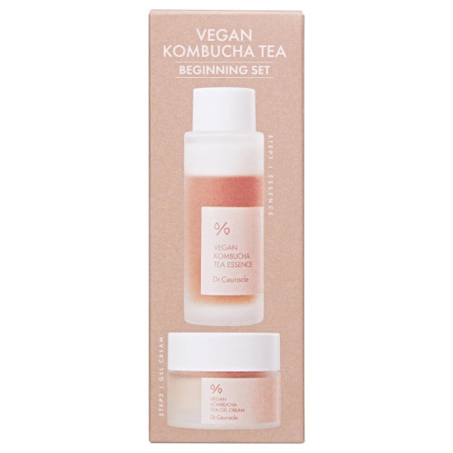 Веганський набір для догляду за шкірою з комбучею Dr.Ceuracle Vegan Kombucha Beginning Set