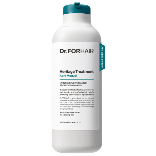 Зволожуюча маска-кондиціонер для волосся та шкіри голови DR.FORHAIR Heritage Treatment April Muguet  500 мл 