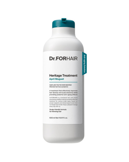 Зволожуюча маска-кондиціонер для волосся та шкіри голови DR.FORHAIR Heritage Treatment April Muguet  500 мл 