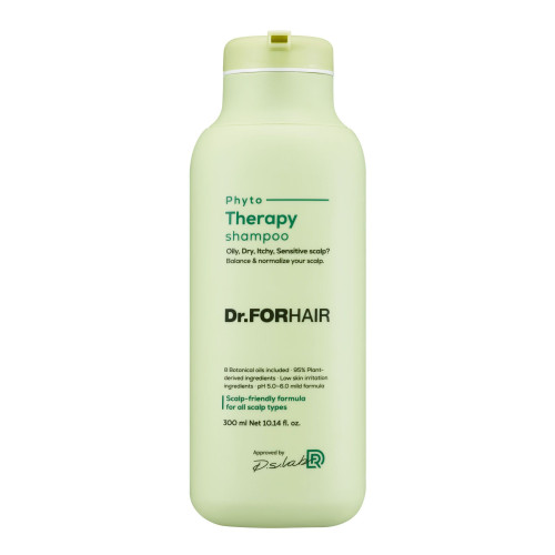 Фітотерапевтичний шампунь для чутливої шкіри голови Dr.FORHAIR Phyto Therapy Shampoo 300мл