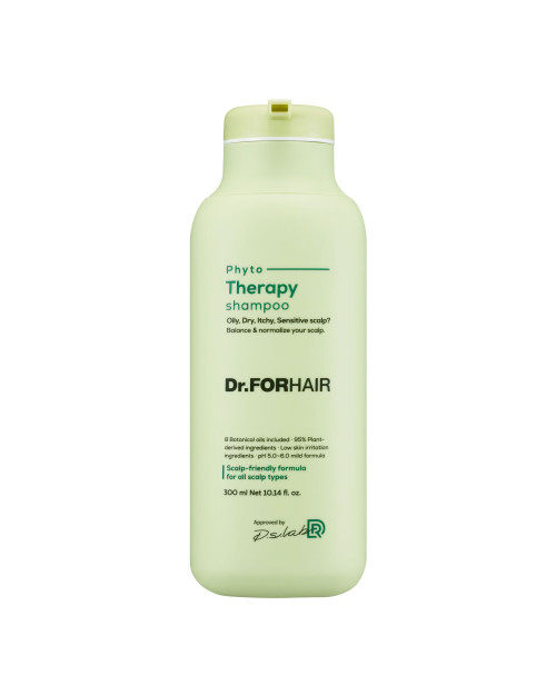 Фітотерапевтичний шампунь для чутливої шкіри голови Dr.FORHAIR Phyto Therapy Shampoo 300мл